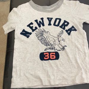 New York short sleeve top boys